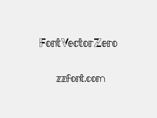 FontVectorZero