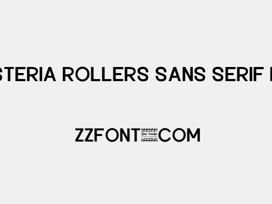 Hysteria Rollers Sans Serif Per