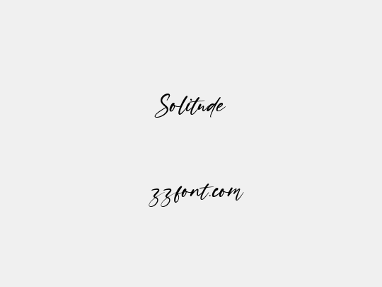 Solitude