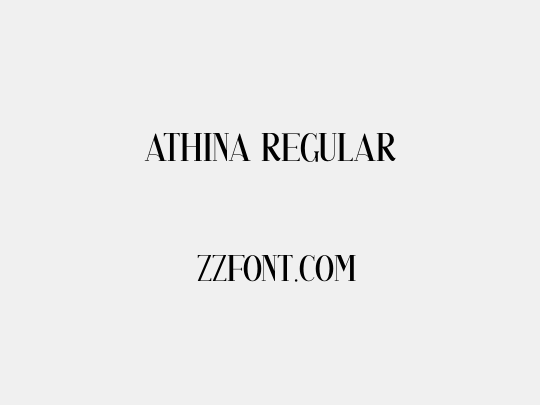 Athina Regular