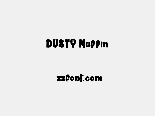 DUSTY Muffin