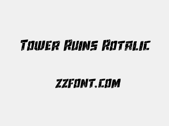 Tower Ruins Rotalic