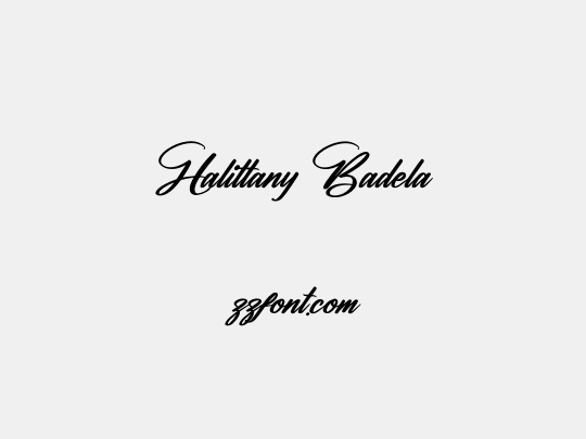 Halittany Badela