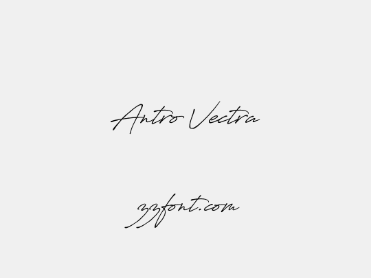 Antro Vectra