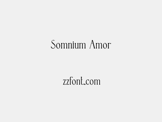 Somnium Amor
