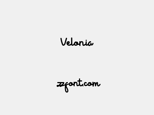 Velonia