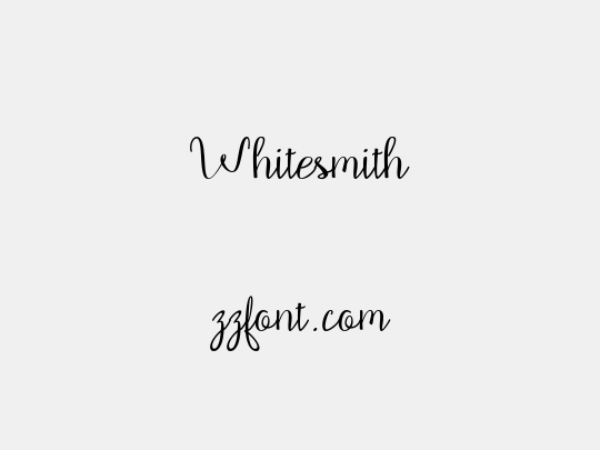 Whitesmith
