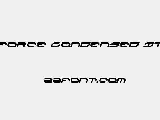 Taskforce Condensed Italic