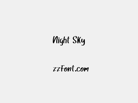 Night Sky