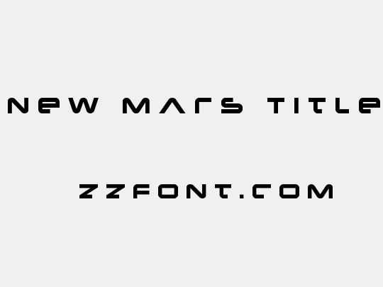 New Mars Title