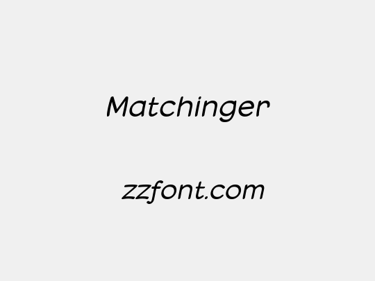 Matchinger