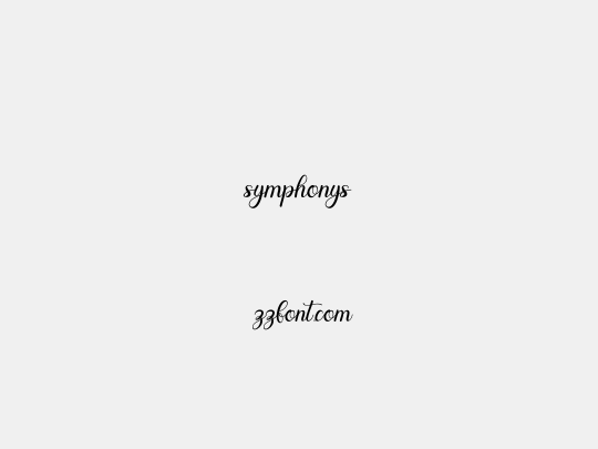 symphonys