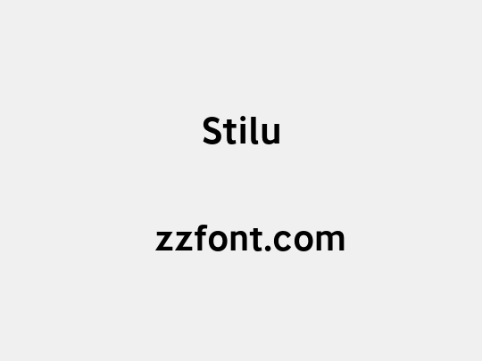 Stilu