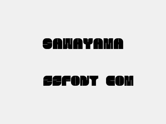 SAWAYAMA