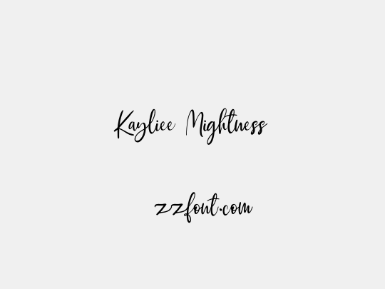 Kayliee Mightness