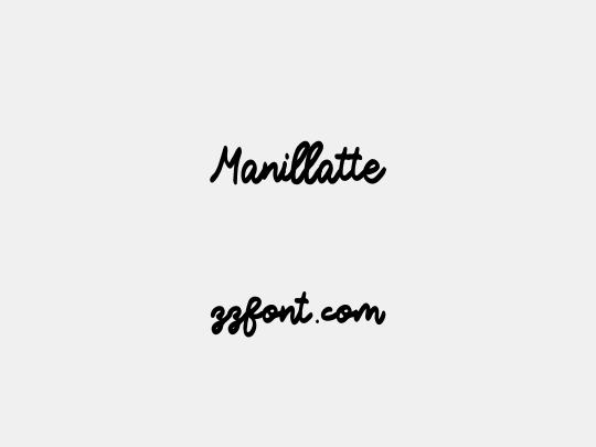 Manillatte