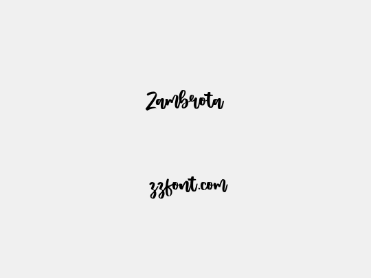Zambrota