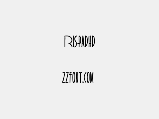 Rispadhd