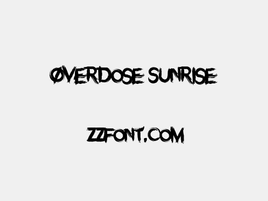 Overdose Sunrise