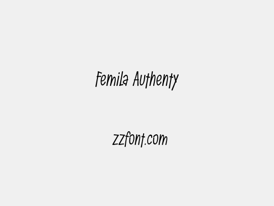 Femila Authenty