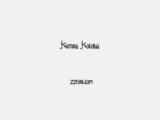 Kuruna Kotoba