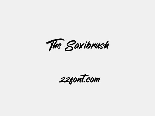 The Saxibrush