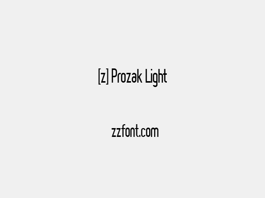 [z] Prozak Light