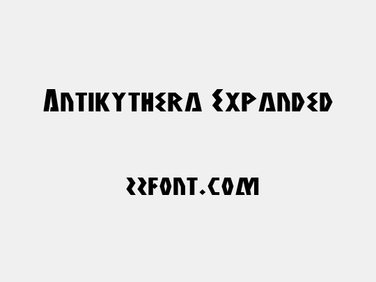 Antikythera Expanded