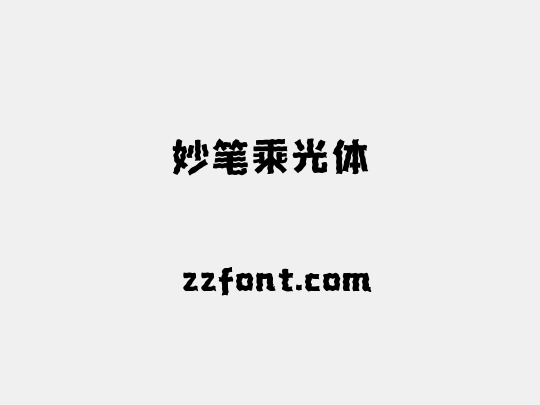 妙笔乘光体