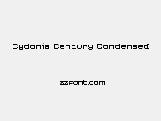 Cydonia Century Condensed