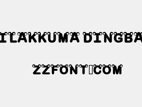 rilakkuma dingbat