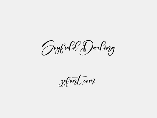 Joyfield Darling