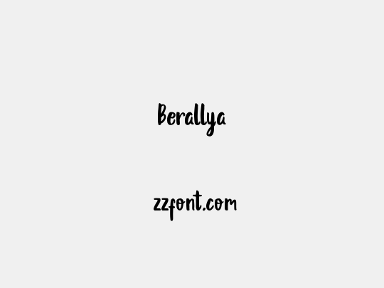Berallya