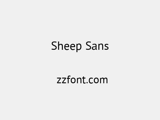 Sheep Sans