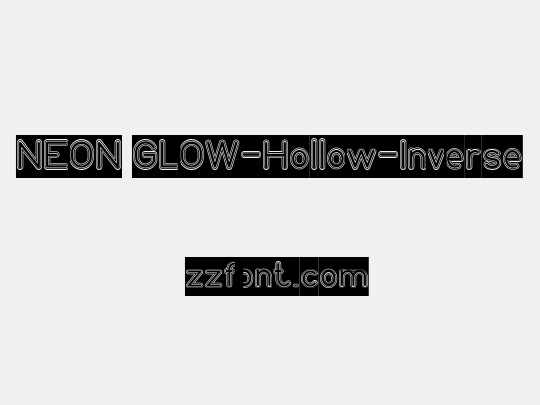 NEON GLOW-Hollow-Inverse