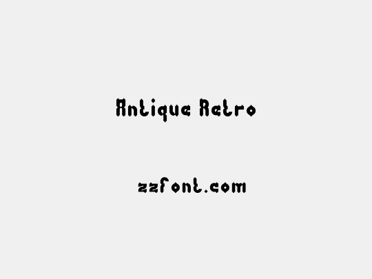 Antique Retro