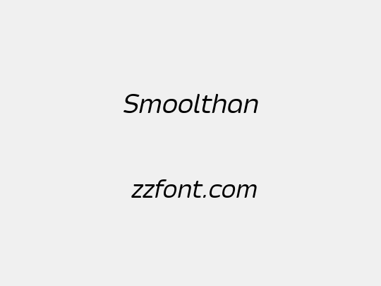 Smoolthan