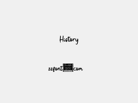 History