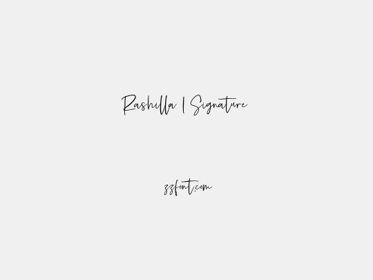 Rashilla | Signature