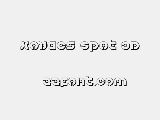 Kovacs Spot 3D