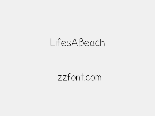 LifesABeach