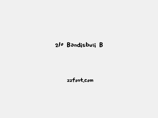 210 Bandisbuli B