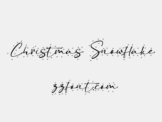 Christmas Snowflake