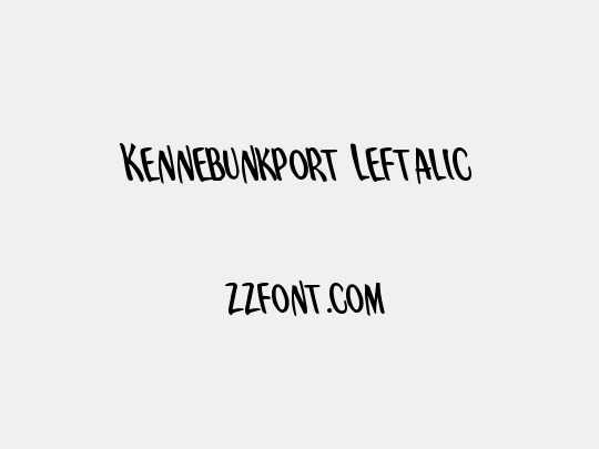 Kennebunkport Leftalic
