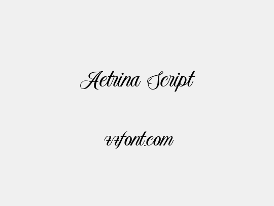 Aetrina Script