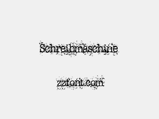 Schreibmaschine