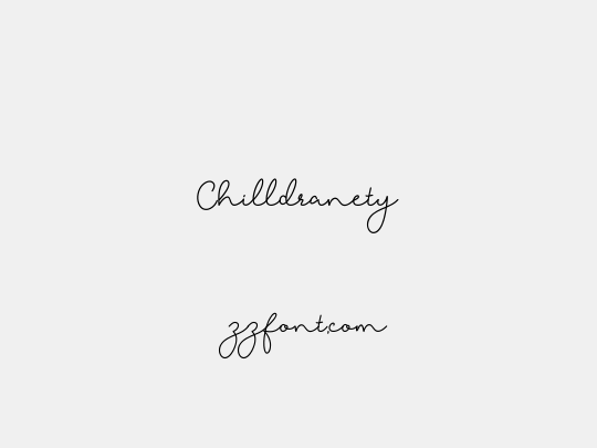 Chilldranety
