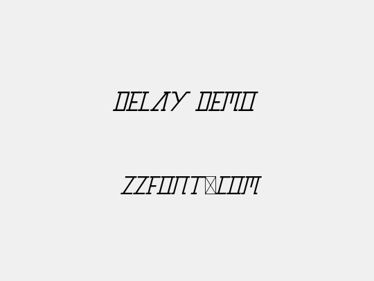 Delay Demo