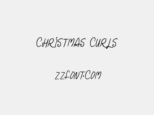 Christmas Curls