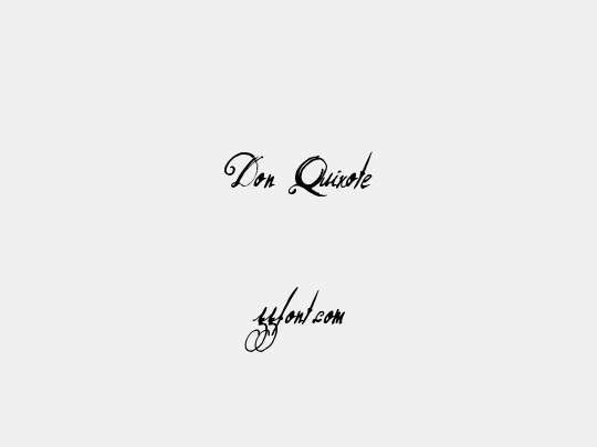 Don Quixote